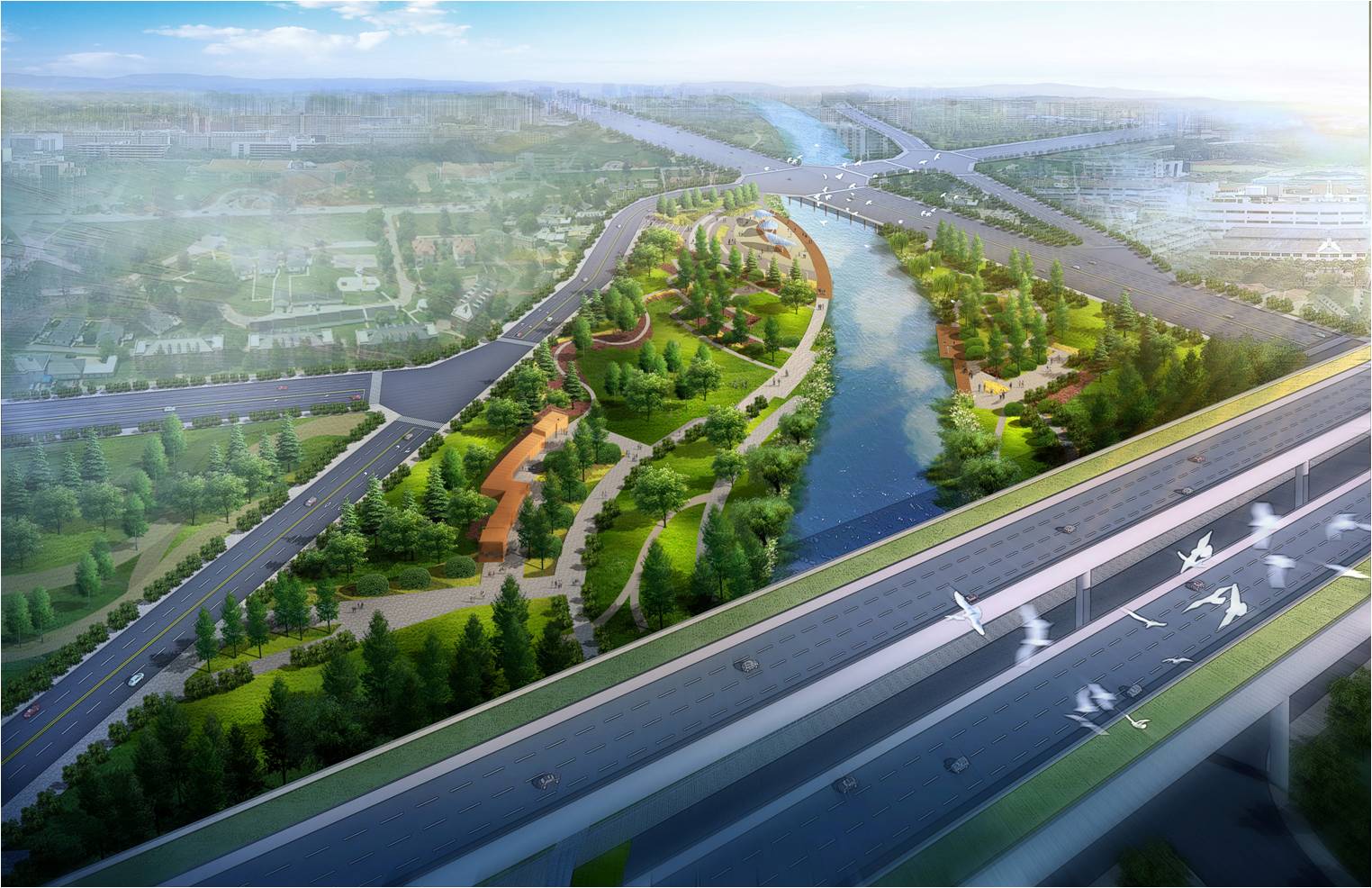 呼和浩特市扎达盖河综合治理工程