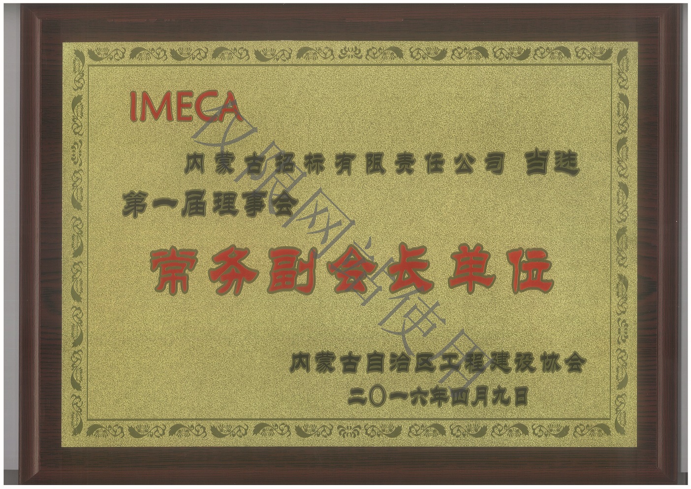 工程建设协会副会长单位